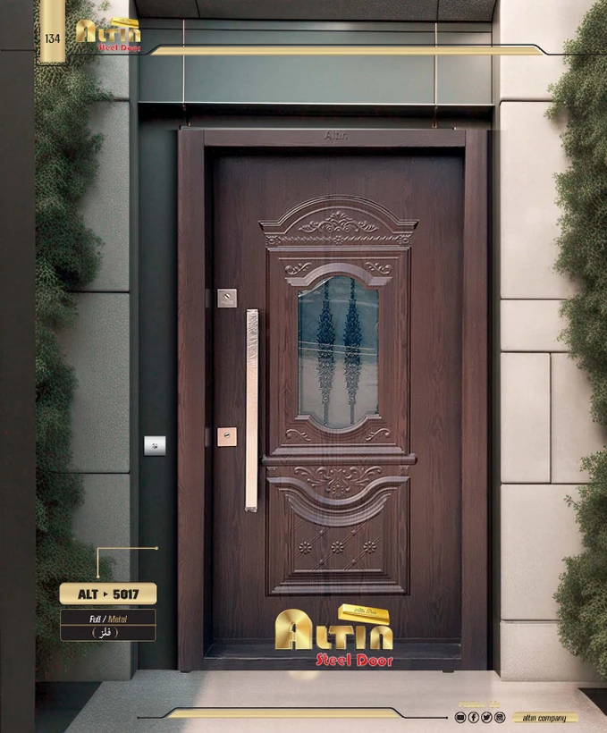 درب ضد سرقت فلزی مدل ALT 5017