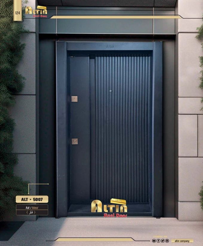 درب ضد سرقت فلزی مدل ALT 5007