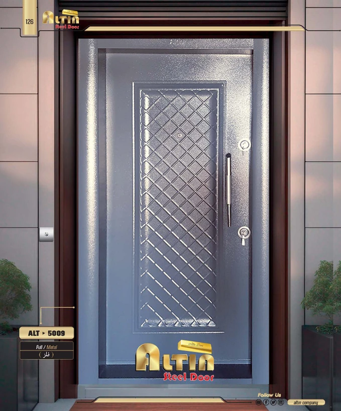 درب ضد سرقت فلزی مدل ALT 5009